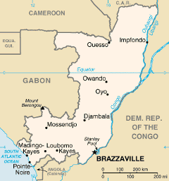 Congo map
