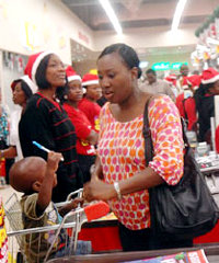 ikeja-mall-200x240 Shoppers at a Shoprite outlet in Nigeria.