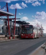 The Rea Vaya in Johannesburg