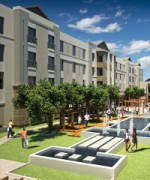 An artist's impression of the proposed Protea Hotel in Takoradi, Ghana.