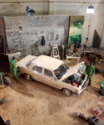 The set of the new Safaricom commercial.