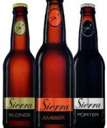 Sierra Premium Beer's three brands.