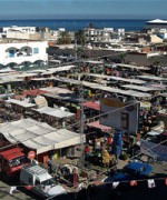 Market of Sayada in Tunisia