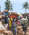 On the road to middle class: A look back and a look ahead for Ghana A market in Accra