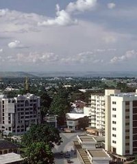The Republic of the Congo's capital Brazzaville. The Republic of the Congo's capital Brazzaville.