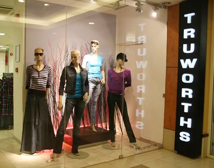 Deacons' Truworths outlet at the Yaya Centre, Nairobi Deacons' Truworths outlet at the Yaya Centre, Nairobi
