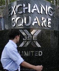 Outside the Johannesburg Stock Exchange building. South Africa has one of the most developed capital markets in Africa. Outside the Johannesburg Stock Exchange building. South Africa has one of the most developed capital markets in Africa.