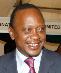 Kenyan Finance Minister Uhuru Kenyatta Kenyan Finance Minister Uhuru Kenyatta