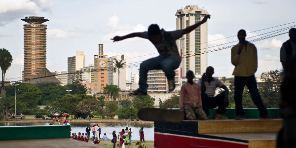 Nairobi, Kenya. A question mark remains over how urbanisation in Africa will play out.