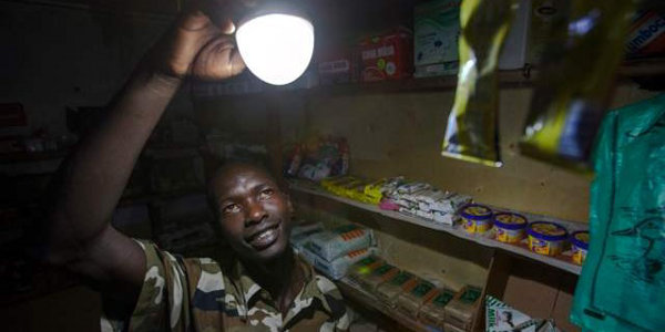 M-KOPA sold its solar energy system to over 250,000 low-income households through innovative payment and distribution tactics. Picture: Georgina Goodwin / M-KOPA