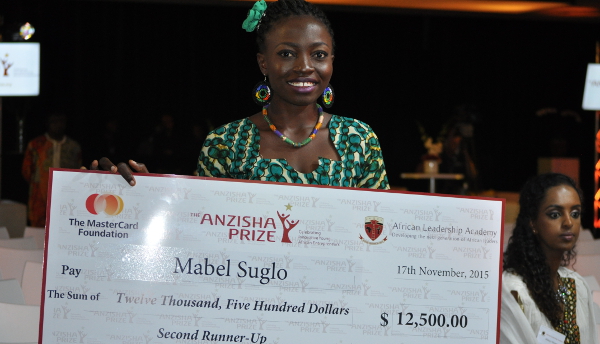 In November Mabel Suglo was named the 2015 second runner up of the Anzisha Prize, Africa’s premier award for young entrepreneurs. The title came with a US$12,500 injection into her company.