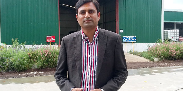 Rakesh Dudhat, chairman of Shree Hari Group