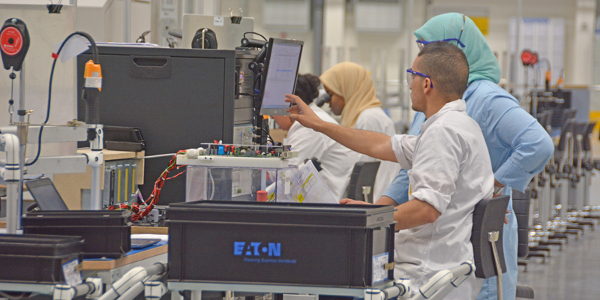 Eaton joins a line of large manufacturers that are setting up facilities in Morocco.