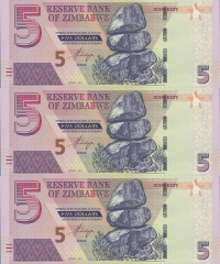 Zimbabwe S Latest 5 Bond Note Causes A Greater Value Distortion