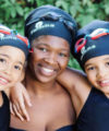 Swimming caps for big hair: Entrepreneur identifies untapped opportunity Numvuyo Swimma 200x240