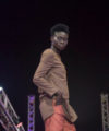 Dakar Fashion Week takes style back to the streets Dakar, Senegal (June 29, 2017) - A model for TIPI STYLE walks the catwalk at Dakar Fashion Week's "Street Parade," which is open to the public.