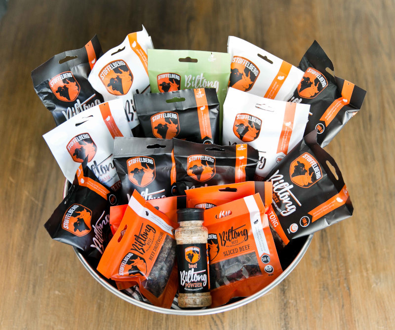 Biltong brand Stoffelberg taps into the meat snacks trend.