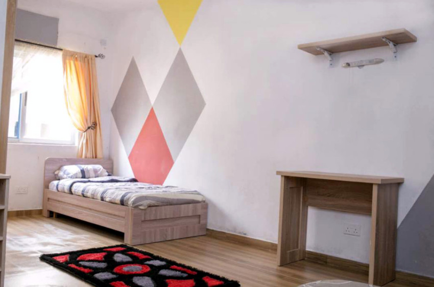 A room in Student Accommod8's Ceder House development.
