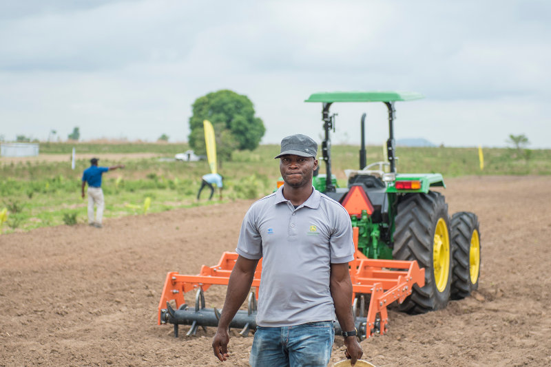 The majority of Hello Tractor clients are smallholders farmers with one to five hectares of land.