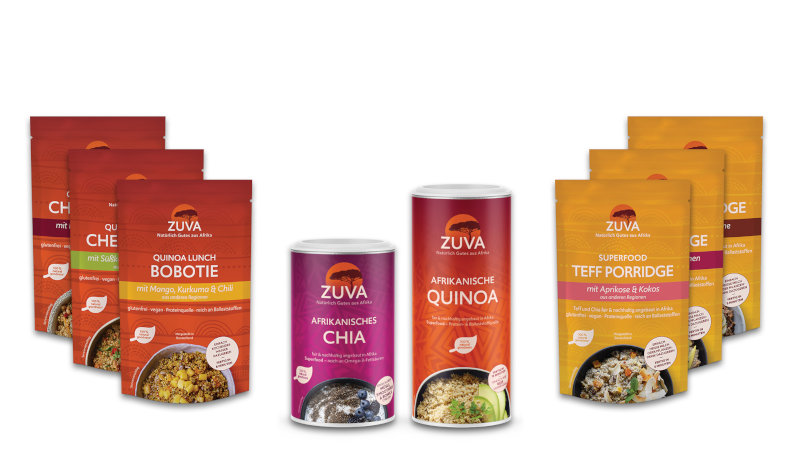 The ZUVA product line-up