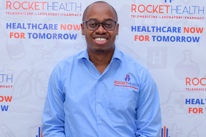 Dr. Davis Musinguzi, CEO of Rocket Health
